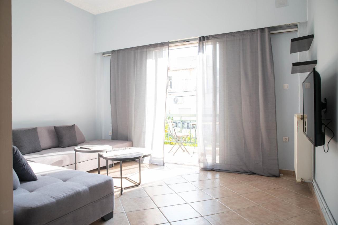 Roof garden apartment near Piraeus port&metro st Exterior foto